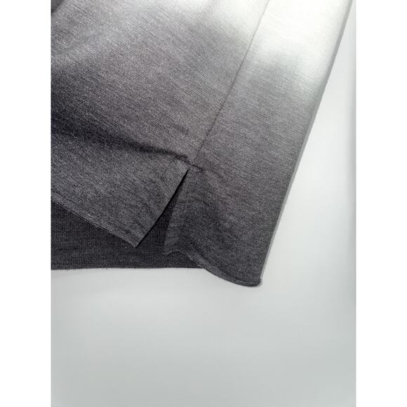 Knox Rose Ombre Long Sleeve Crew Neck Sweatshirt Blue/White/Grey XS Cozy Soft - Picture 6 of 11